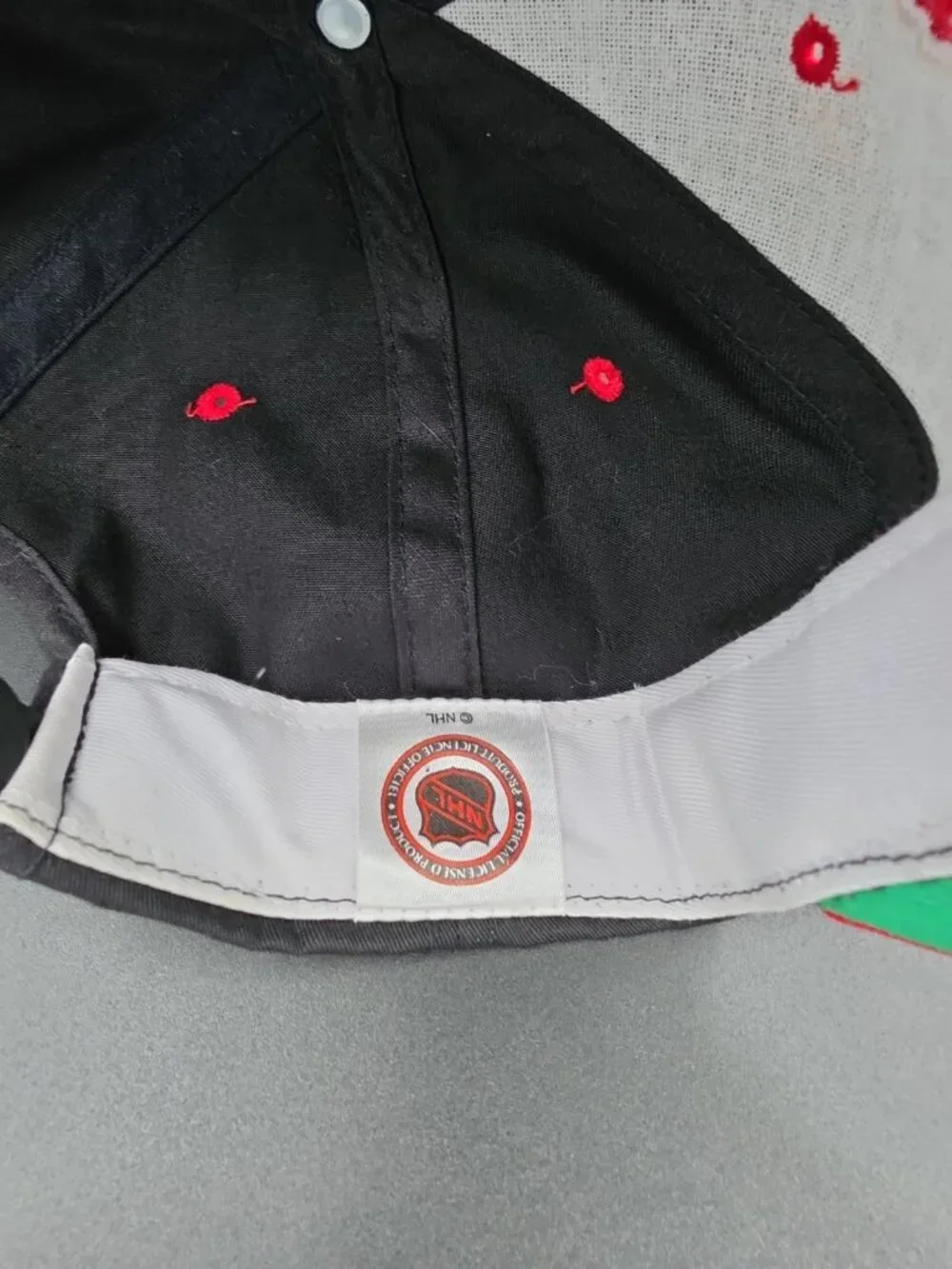 Vintage Sports Specialties Detroit Red Wings Plain Logo Snapback Amazing Conditi